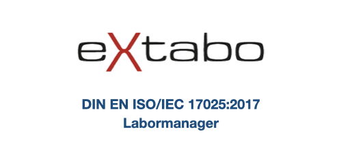 Grafik für eXtabo DIN EN ISOːIEC 17025-2017 Labormanager.